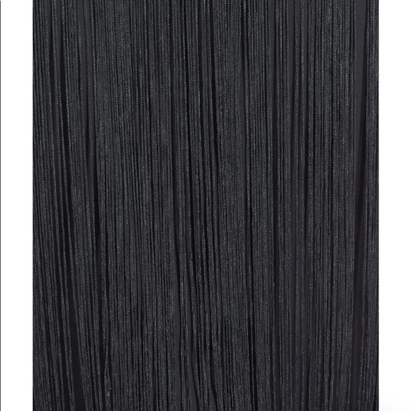 Filtre Fringe Gold Embellished Drop Waist Shift Mini Dress - Picture 5 of 10